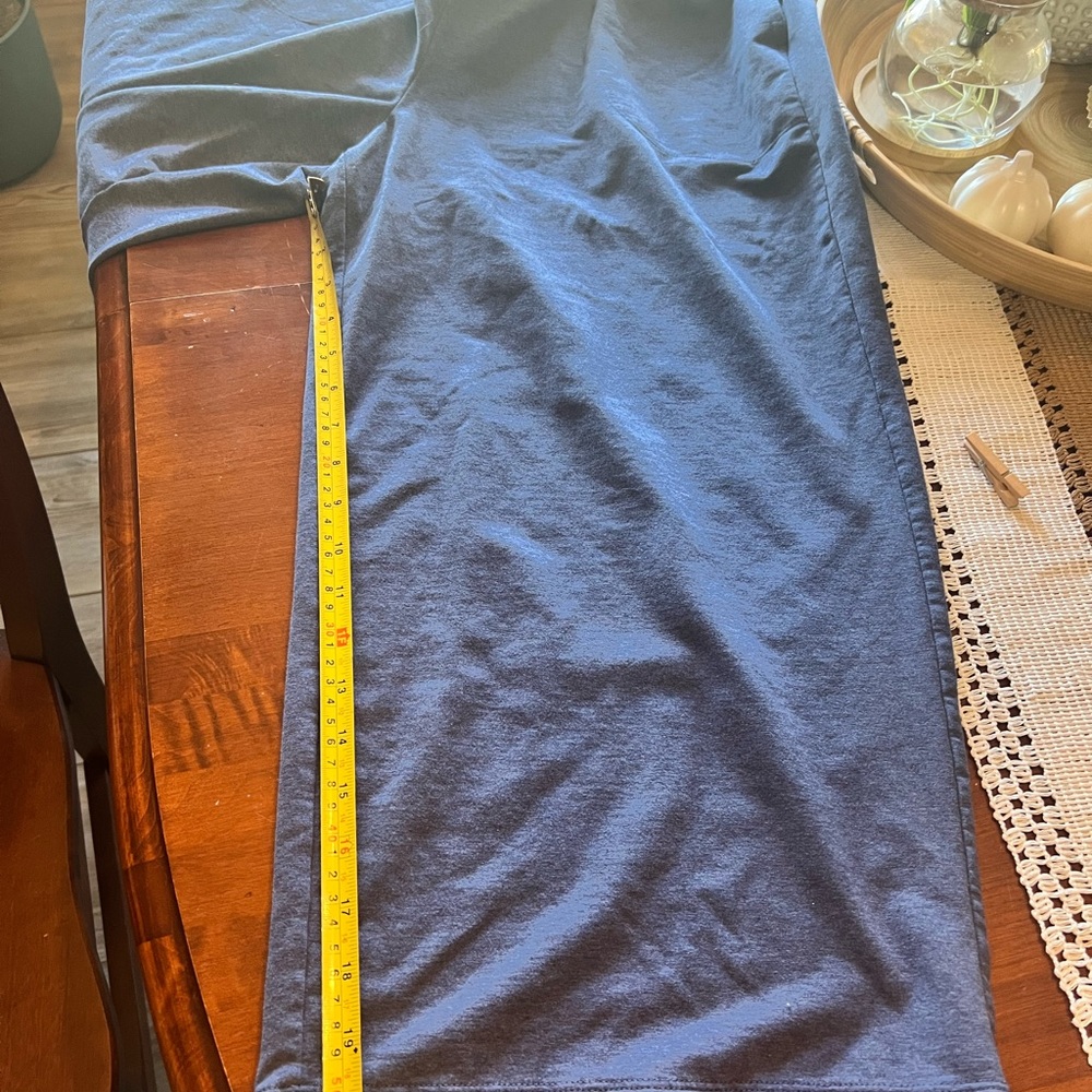 J. Jill Navy wide leg pants.